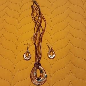 Necklace and Earrings
